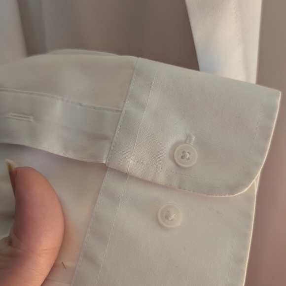 Jones New York Ladies Classic Button-Up Shirt SZ Large - Picture 4 of 6